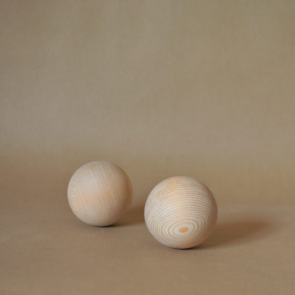 Wooden balls